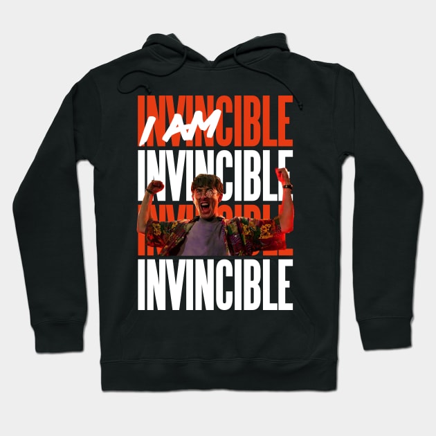 Boris - I am Invincible! Hoodie by Meta Cortex